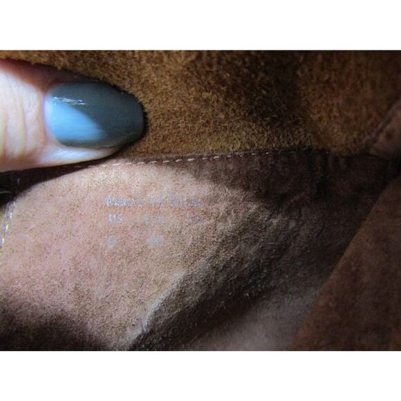 ALDO Womens Size 9 M Brown Suede Ankle Fashion Boots Bootie - Picture 10 of 11